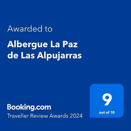 Albergue La Paz De Las Alpujarras Padules Exterior foto